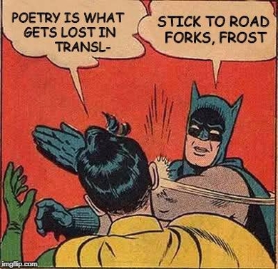 Fig.1: On poetry and translation. By Corinne Tachtiris.