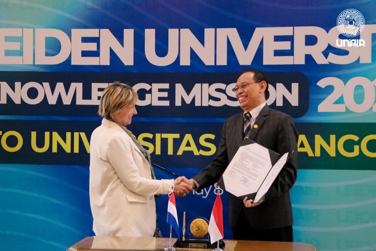 Leiden University and Universitas Airlangga strengthen their existing partnership