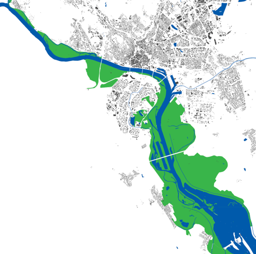 Recreation Danube Bank. Archive of the Bratislava Danube Park NGO.